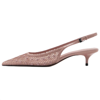 MANGO Party Casual Shoes Women's Pink