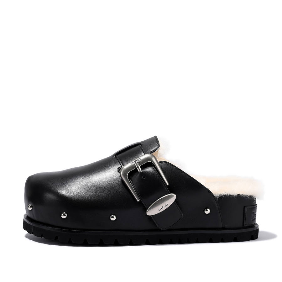 BELLALILY Abrasion Resistant Closed Toe Slippers Women's