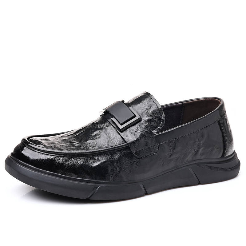 YILICHUANZHANG Cow Split Leather Casual Shoes Men's