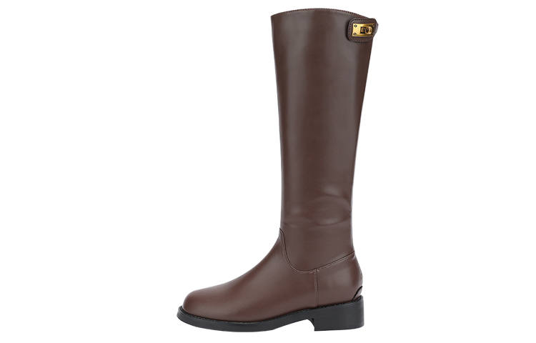 DAPHNE Knee High Boots Women's Brown, Black