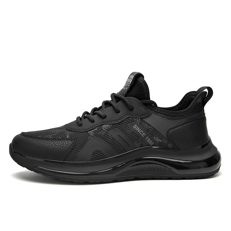 AOKANG Casual Shoes Men's Low Top Black, Gray