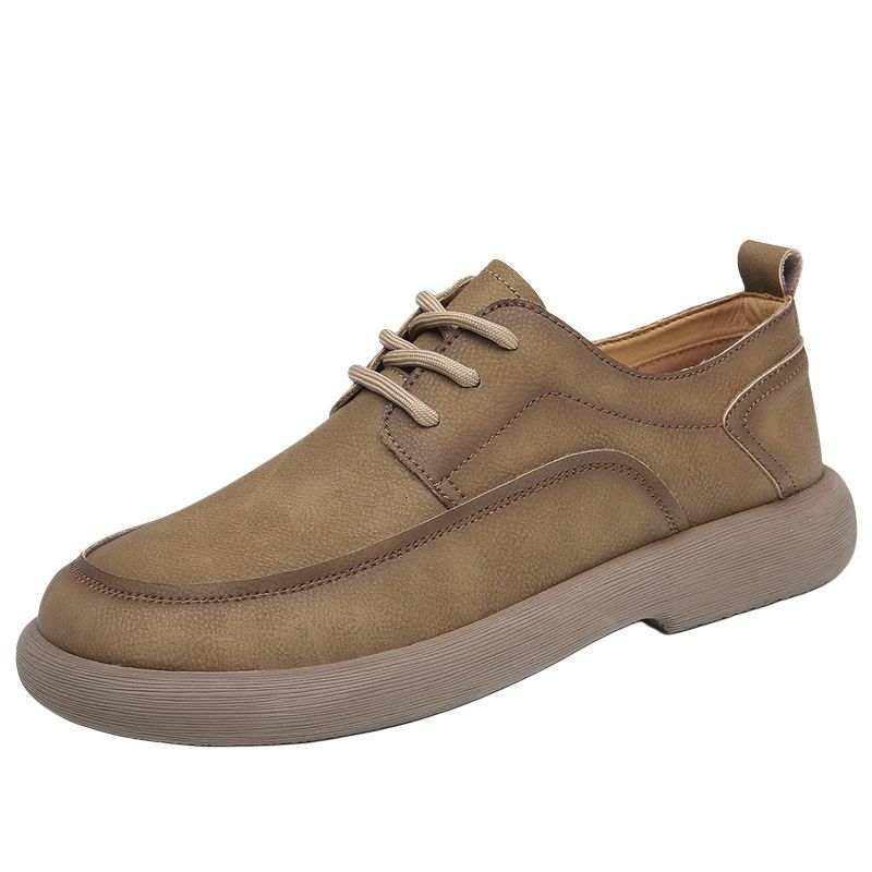 KACHILANG Cow Split Leather Casual Shoes Men's