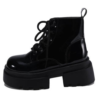 CZRSK Short Combat Boots 5cm Women's Black