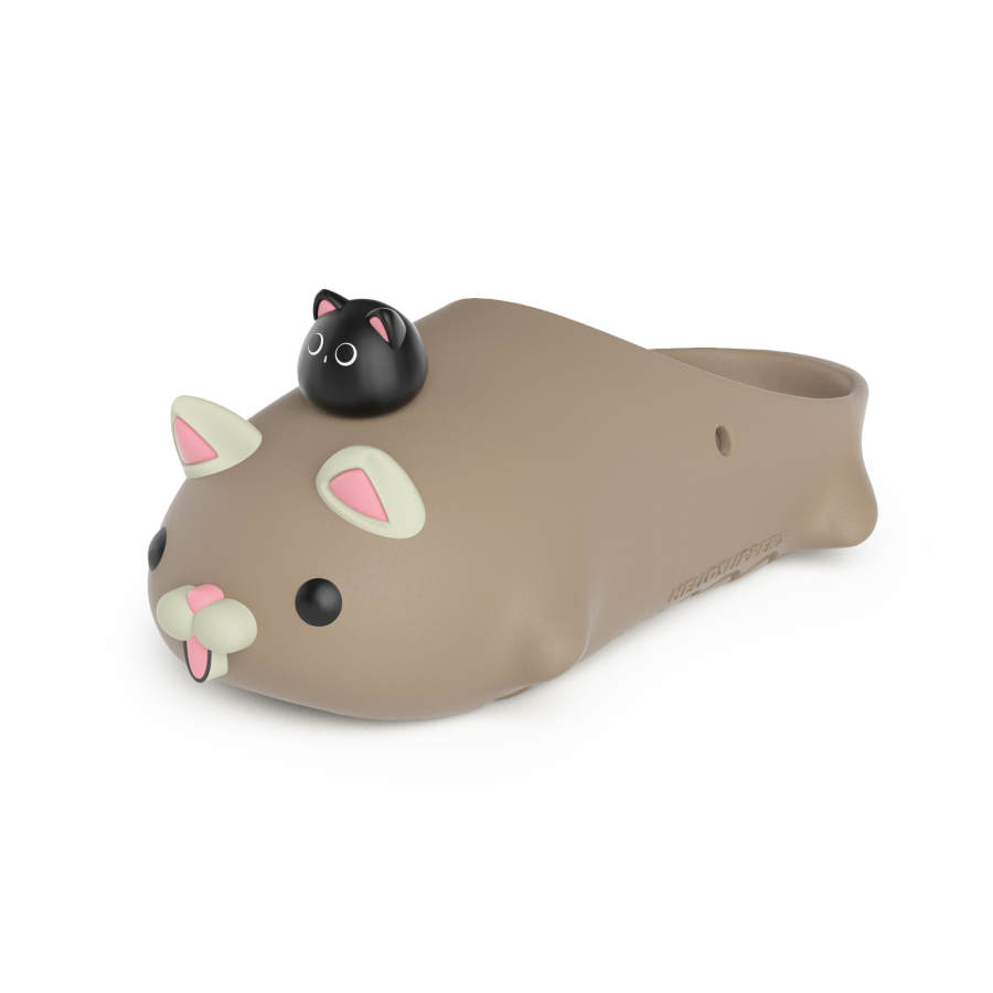 HelloSlippers Animal Adventure Animore Soft And Adorable Meow, Closed Toe Slippers Unisex