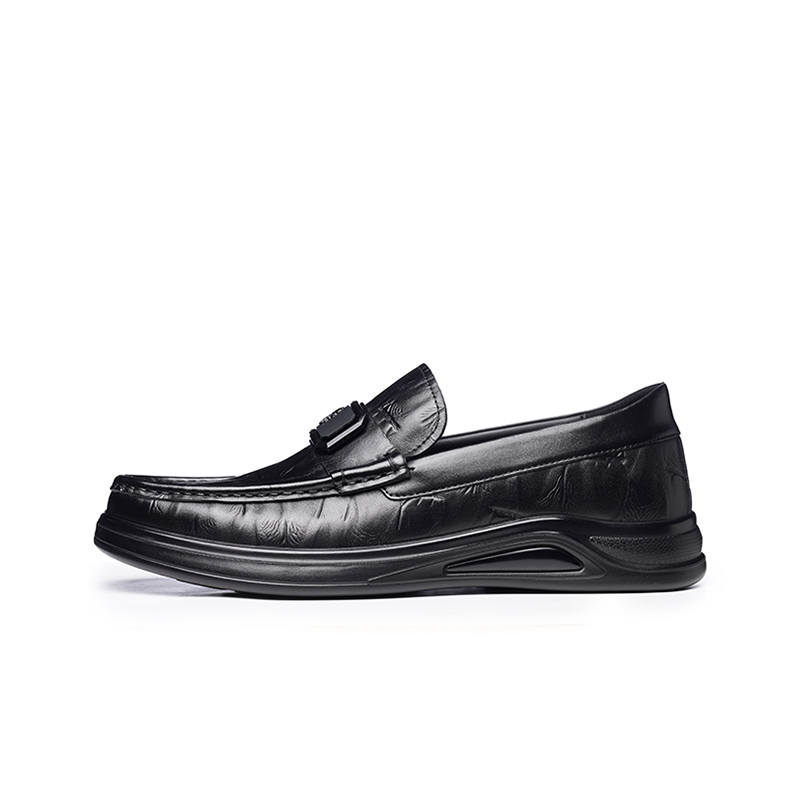 LAORENTOU Cow Leather Casual Shoes Men's
