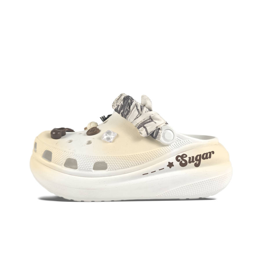 Crocs Crocs Crush Clog EVA Clogs Unisex White