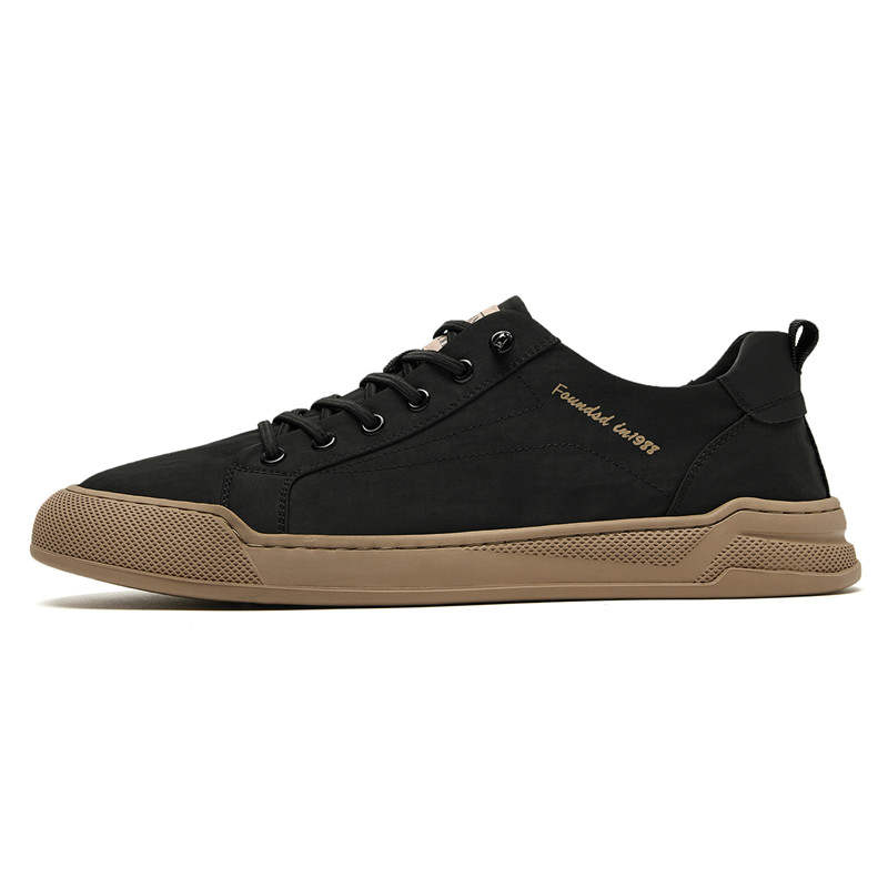 AOKANG Fabric Slip Resistant, Abrasion Resistant, Lightweight Low top Skateboard Shoes Men's