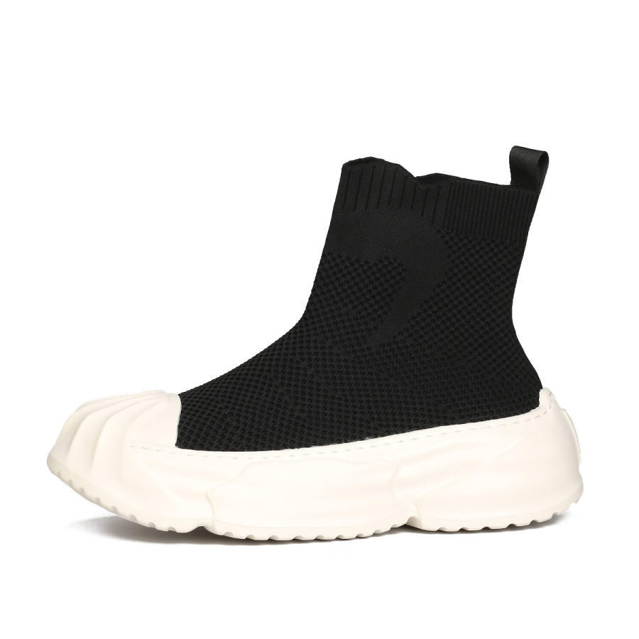TAIDIAN TAIDIAN Fabric Ankle Boots Men's Black
