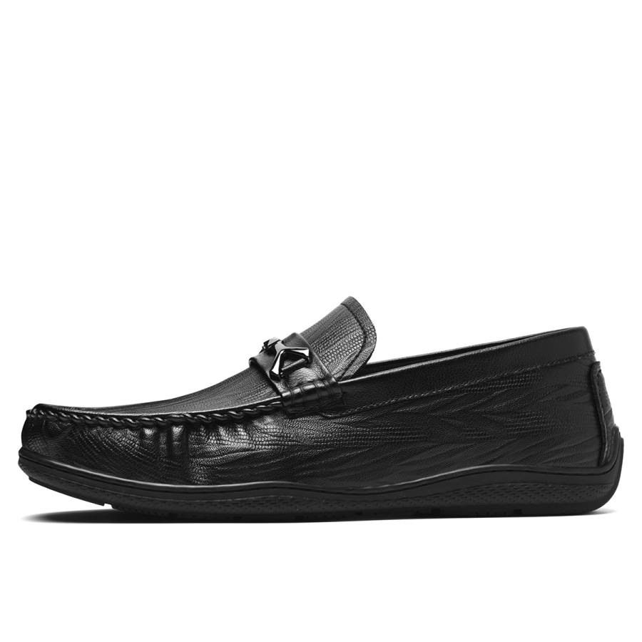 HLA Fashionable, Comfortable, And Breathable Soft Sole Loafers With Slip on Casual Leather Shoes Men's