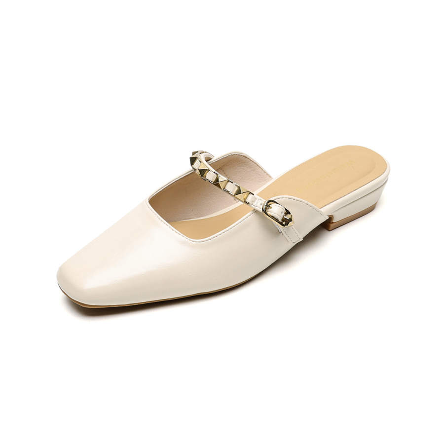 QITUMAUL Rubber Sole No Special Function Closed Toe Slippers Women's