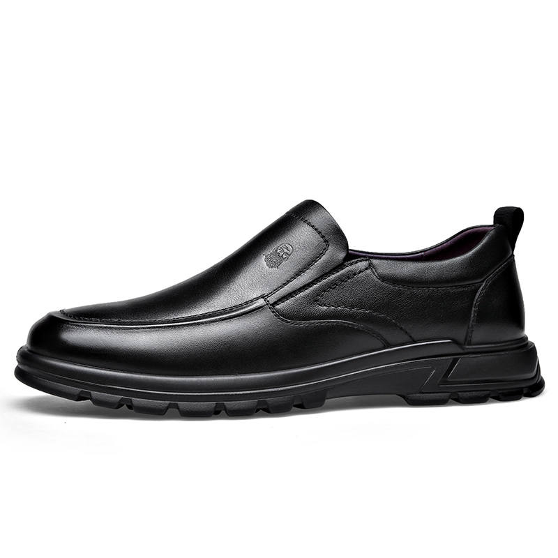 LAORENTOU Casual Leather Shoes Men's Low Top