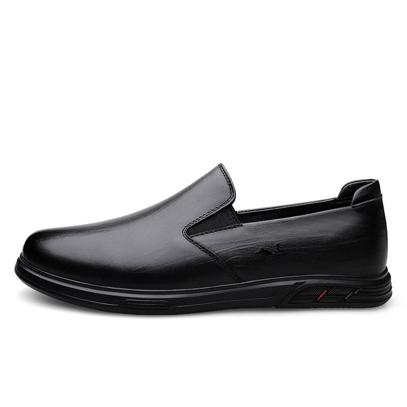 YINGLUNQISHI Top Grain Cow Leather Casual Shoes Men's