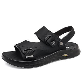YILICHUANZHANG Synthetic Leather Beach Sandals Men's