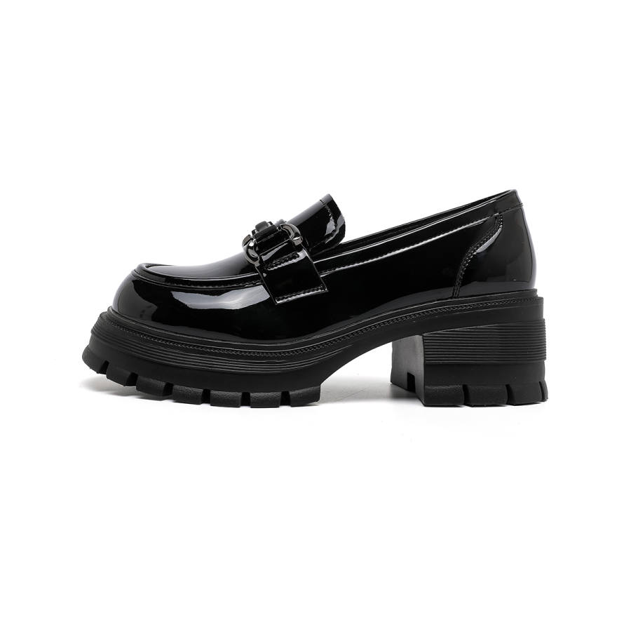 DAPHNE DAPHNE Loafers 5.5cm Women's Black