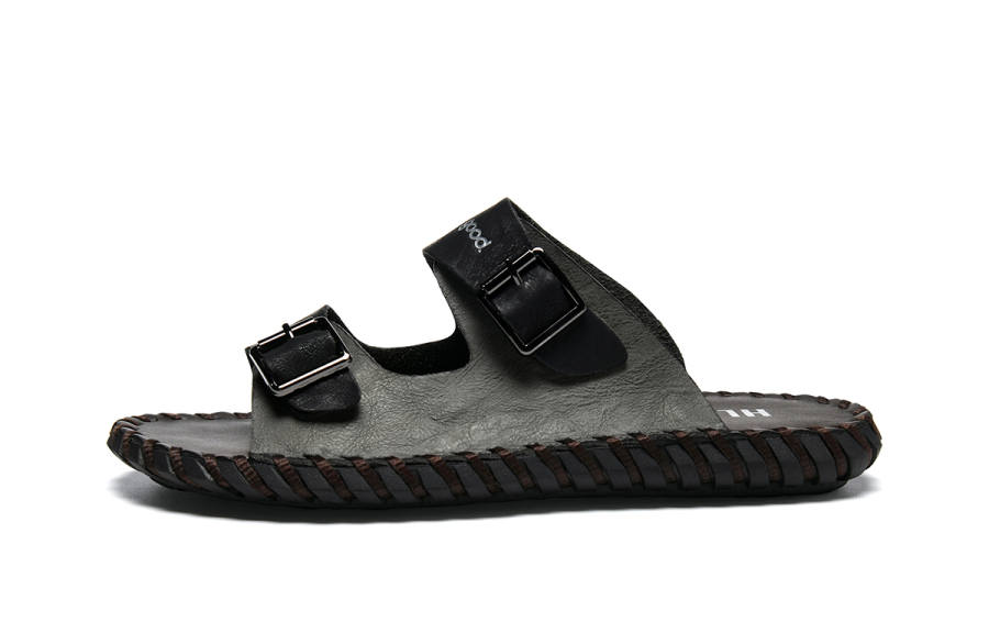 HLA HLA Slide Slippers Men's Black