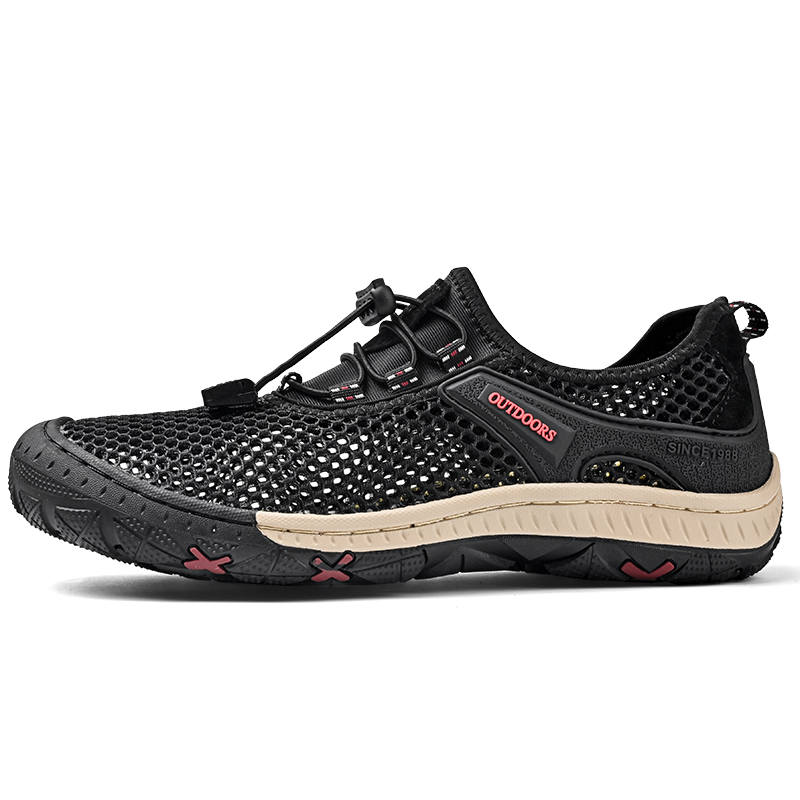 JIGONGYANG Casual Shoes Men's Low Top Green/Gray/Black