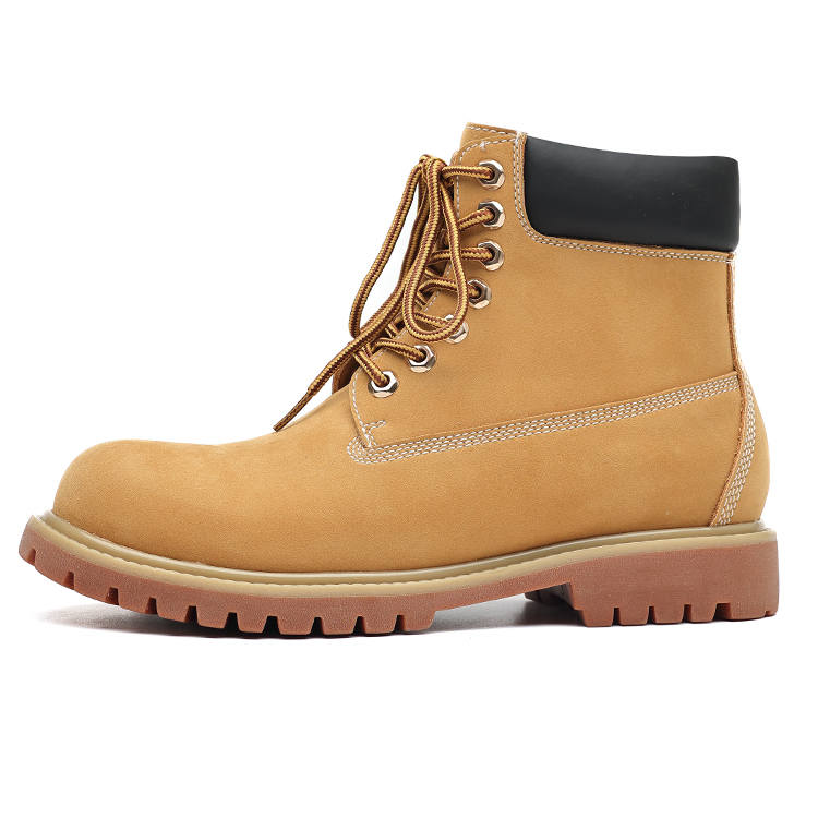 YEDANI YEDANI Short Combat Boots 4.5cm Unisex Yellow