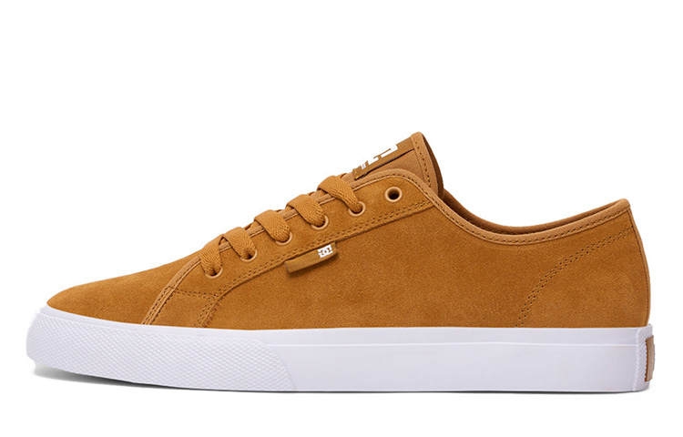 DCSHOES DC Shoes Manual Slip Resistant Lightweight Low top Skateboard Shoes Unisex Cool Orange
