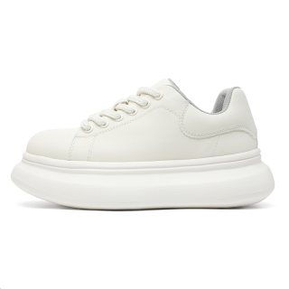 JIETEGONGYANG Low top Casual Shoes Unisex White