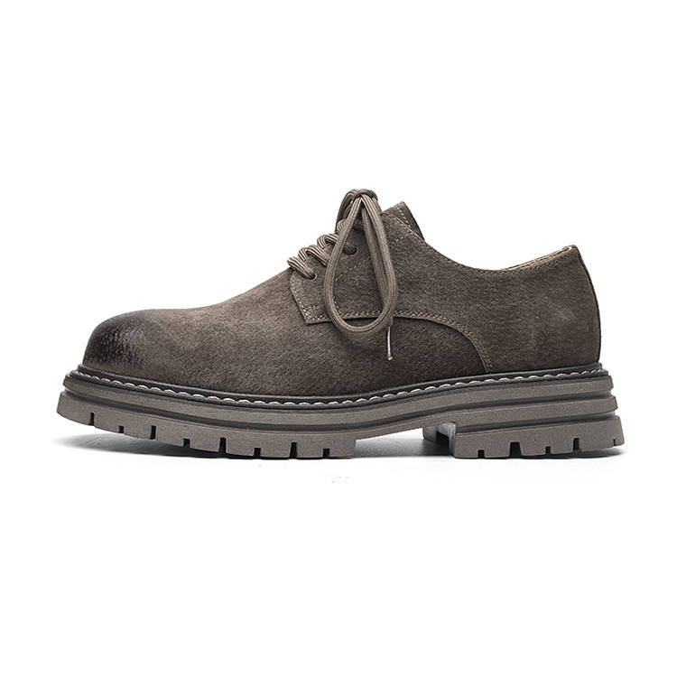 GZZ Men's Casual Shoes Men's Low Top Yellow/Gray