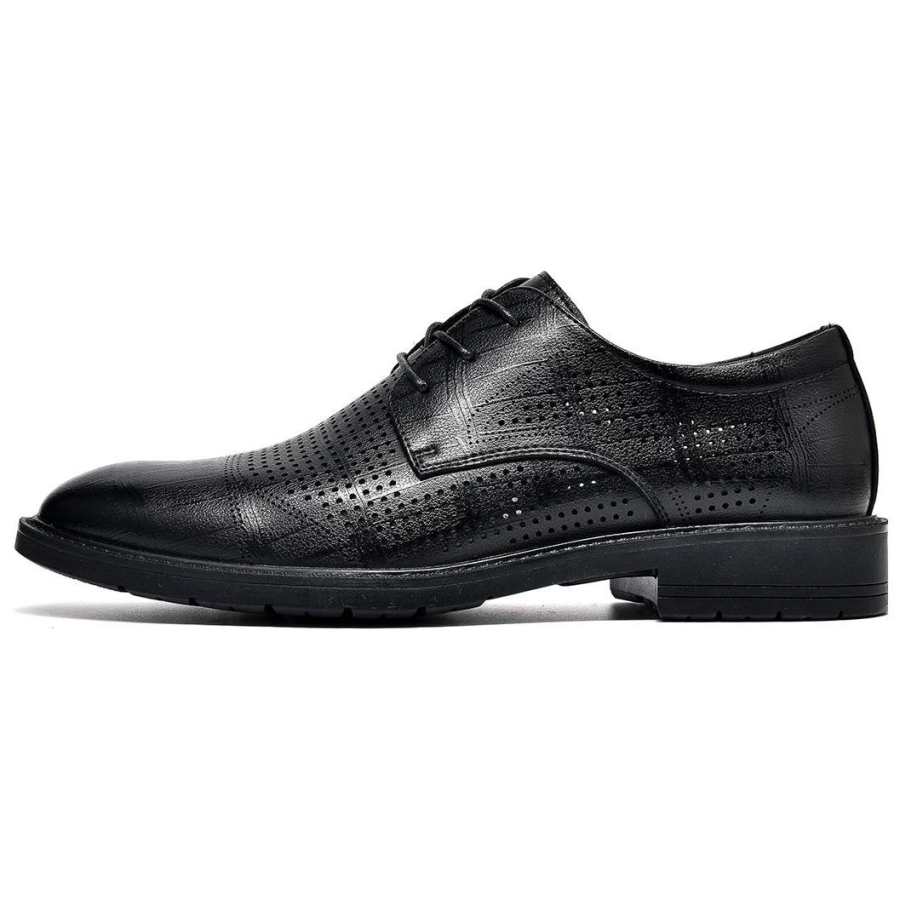 JOSINY Dress Shoes Men's Low Top Black
