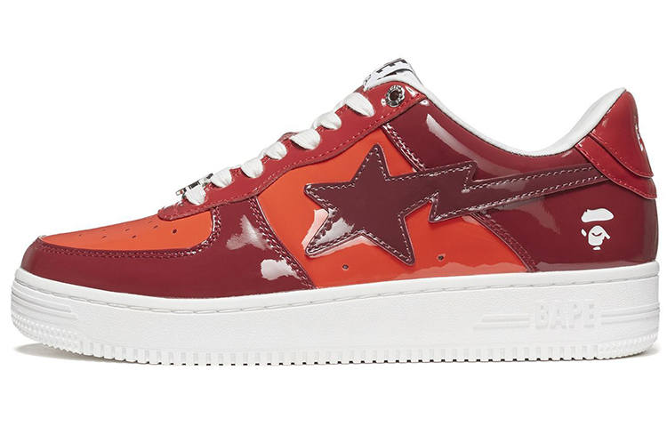 A BATHING APE BAPE A BATHING APE Bape Sta Low Color Camo Combo Red