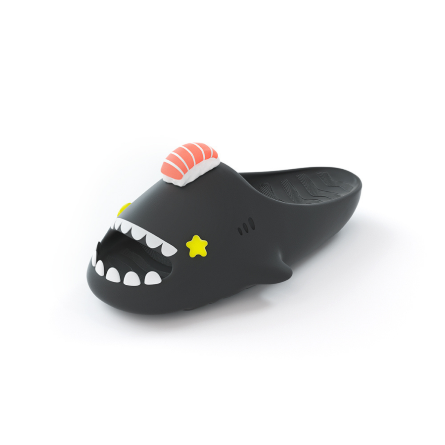 HelloSlippers HelloSlippers Shark Sharkicks Sushi, Slide Slippers Unisex
