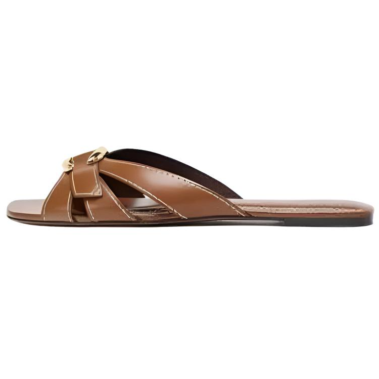 ZARA Slide Slippers Women's Brown