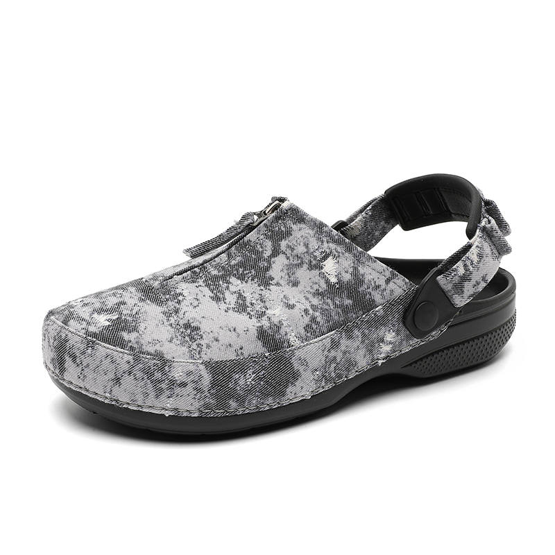 V ZERO FIVE Closed Toe Shoes Mesh Casual Shoes Men's Camouflage Fashion Trend