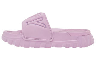 Nerdy Slide Slippers Unisex Light Purple