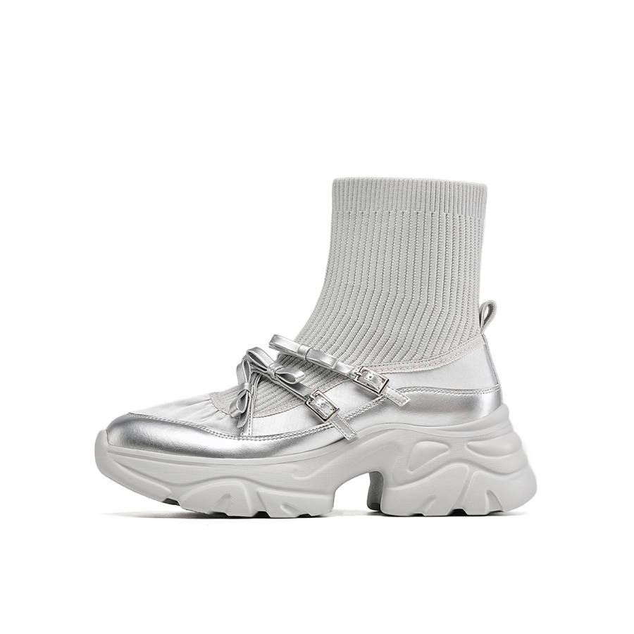 EBLAN EBLAN Ankle Boots Women's Gray