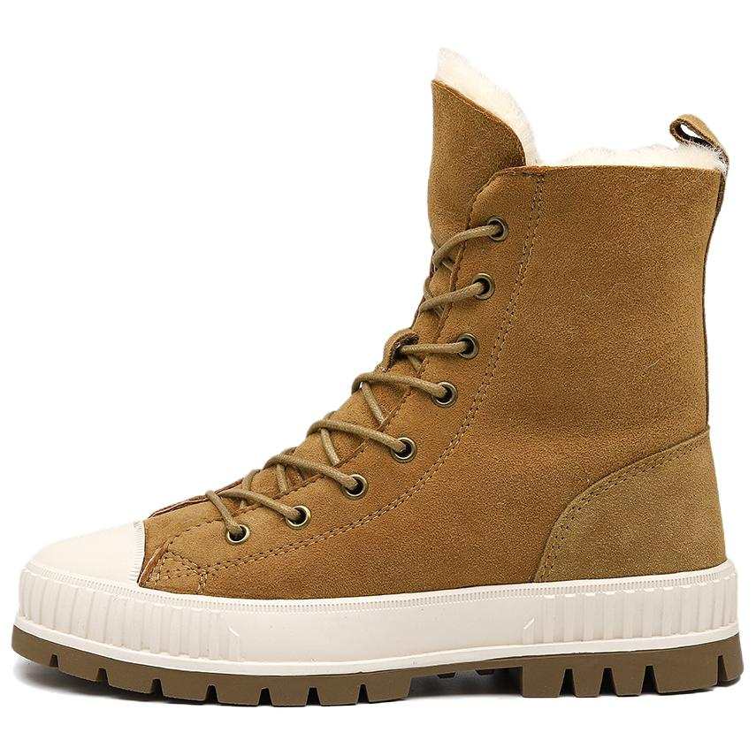 TASMAN AUS Sheepskin Thermal Coverage Thermal Coverage Snow Boots 4CM Women's