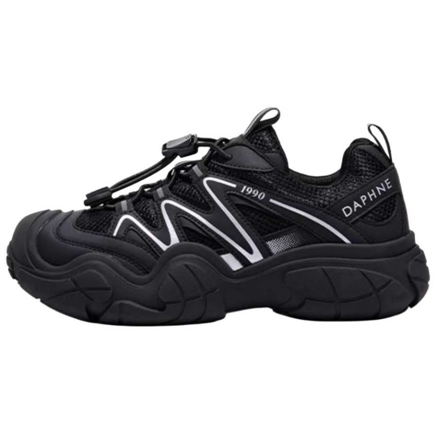 DAPHNE DAPHNE Textile, Artificial Leather Low top Chunky Sneakers Women's