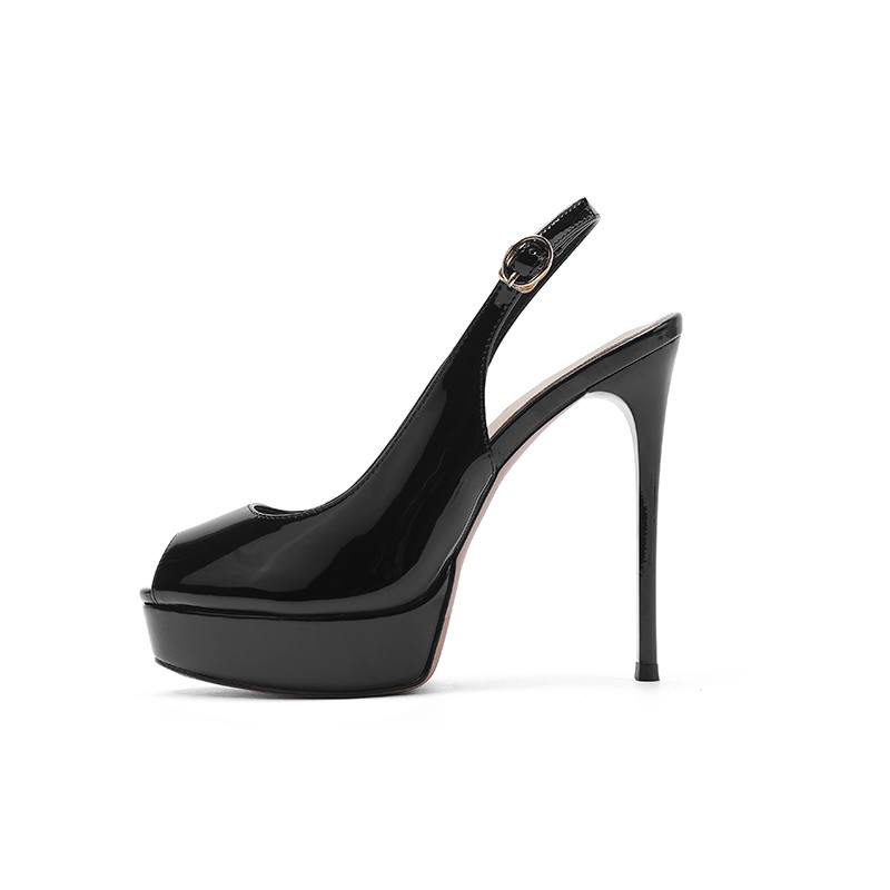 Zubumei Slim Heel High Heels 12cm Women's