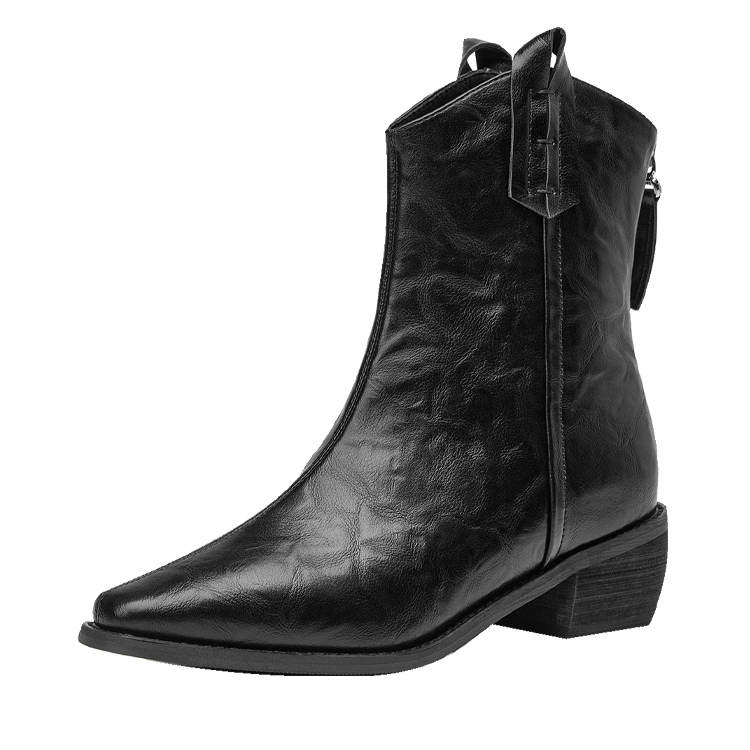 GUDIANFENGDU Pu Ankle Boots Approx. 5cm Women's