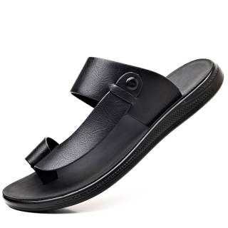 DAGUANGUIREN Microfiber Leather Beach Sandals Men's