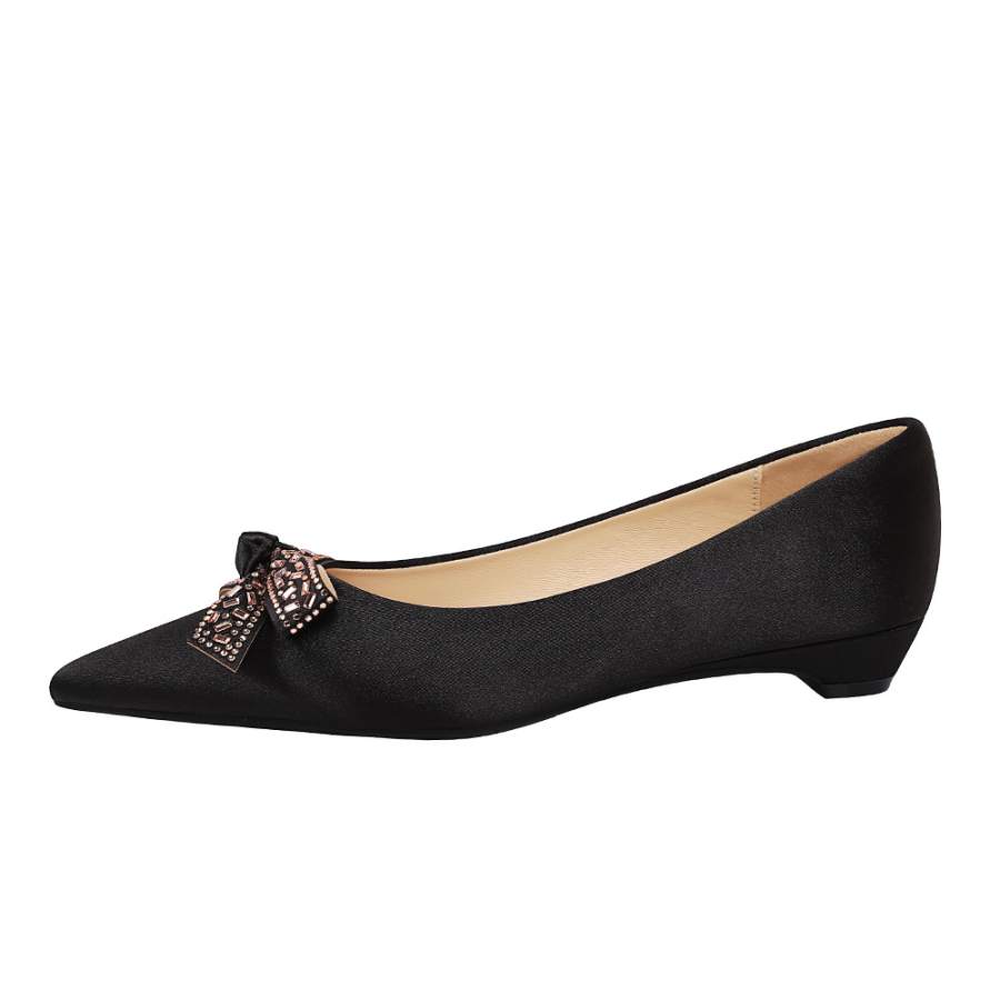 QITUMAUL Satin Casual Shoes Women's