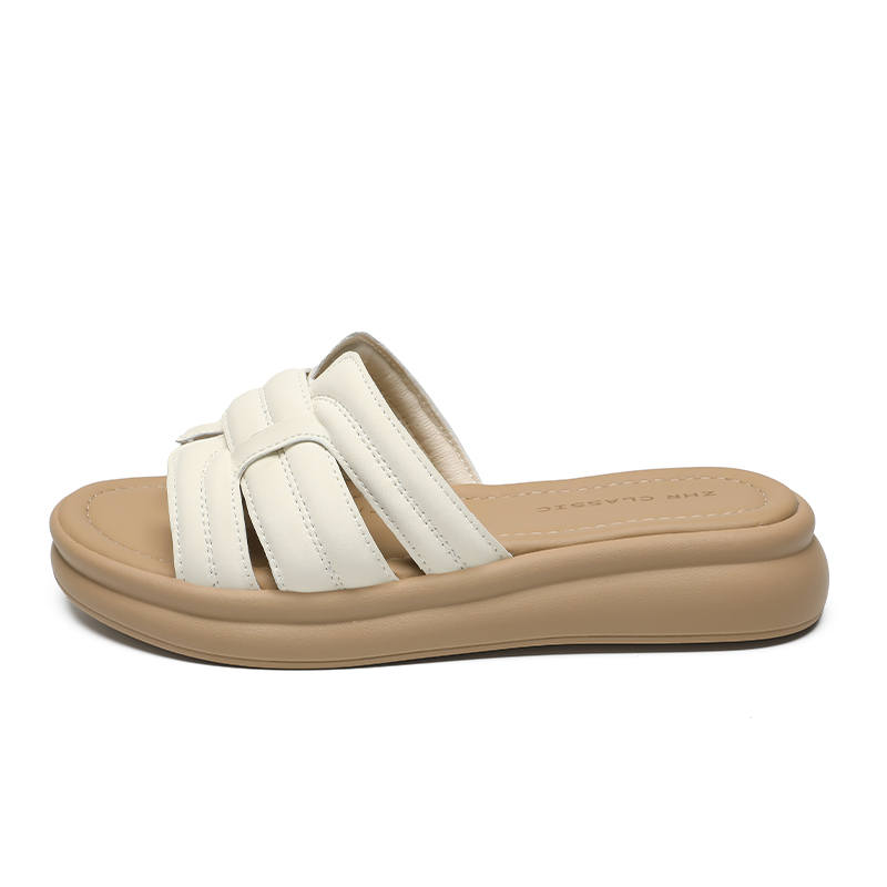 ZHR PU Polyurethane Slip Resistant Odor Resistant Slide Slippers Women's