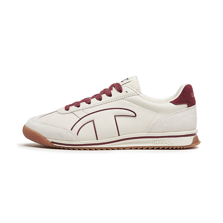 Champion Synthetic Leather Balance Low top Running Shoes Women's Linen/Preppy Red