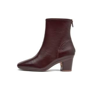 DAISY AND ! Top Grain Cow Leather Ankle Boots Women's