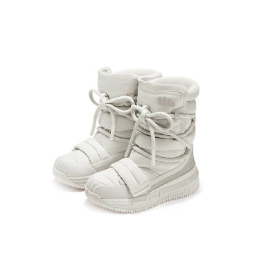 BENEUNDER Snow Boots Men's Sand Stone Beige/Pine Green/Obsidian Black
