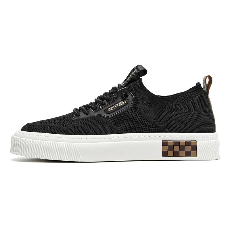 SEPTWOLVES SEPTWOLVES Fabric Coverage Lightweight Low top Skateboard Shoes Men's