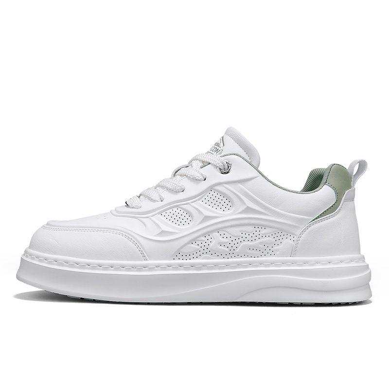 YEARCON Urban Casual Synthetic Leather Slip Resistant Slip Resistant Low top Skateboard Shoes Men's