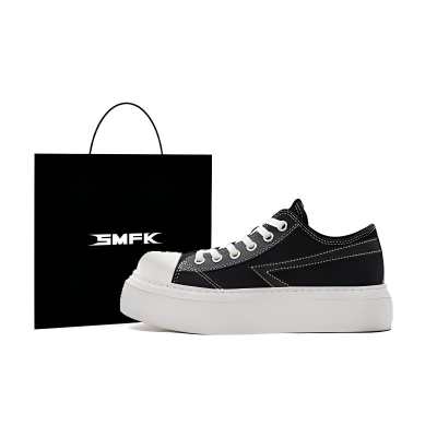 SMFK Low top Canvas Shoes Women's Wilderness Black