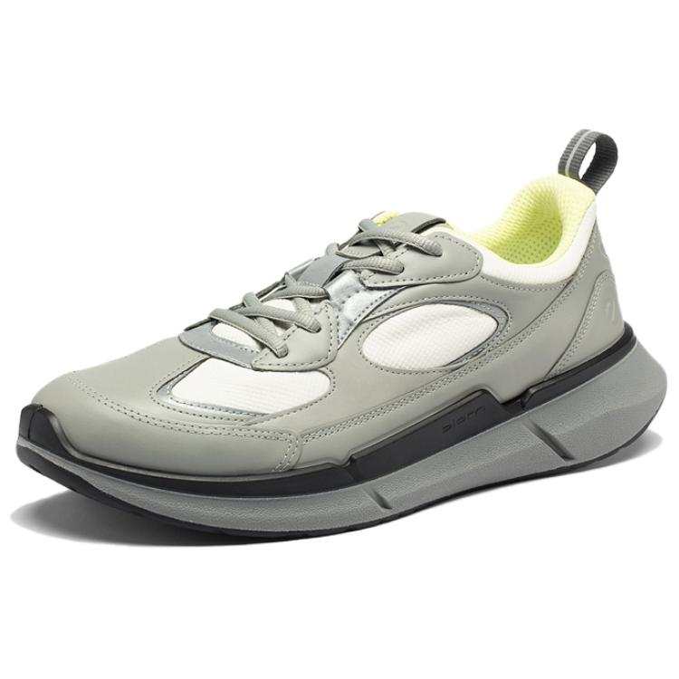 Ecco Walking Shoes 2.2 Cow Leather Breathable Cushioning Abrasion Resistant Support Low top Casual Shoes Men's