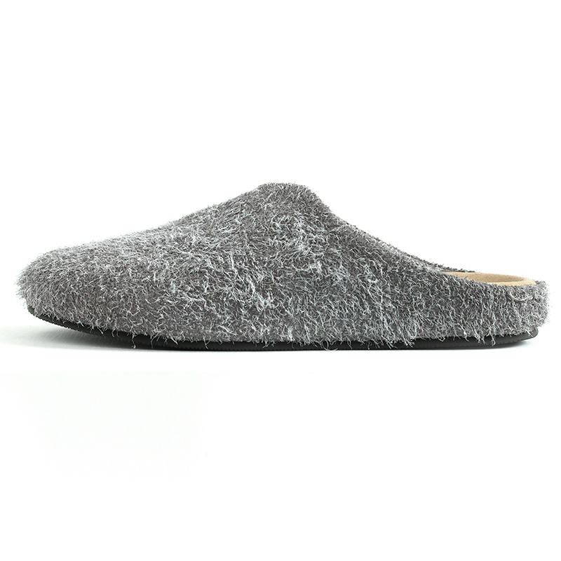 Epide Prefab Epide Prefab Rubber Sole Quiet Closed Toe Slippers Unisex Gray