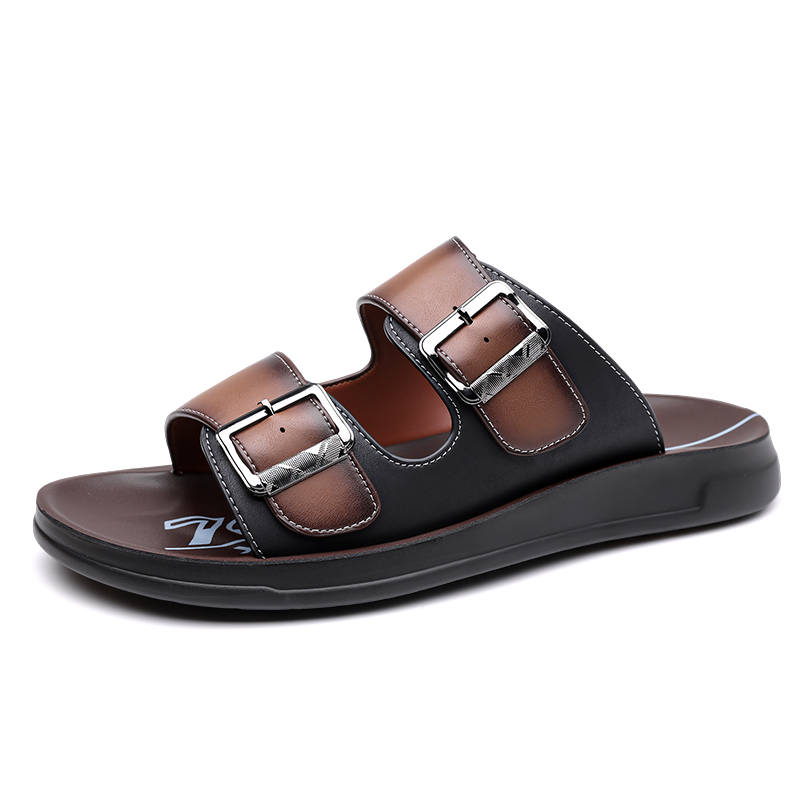 PLAY COBBLER Rubber Sole Stitching Slip Resistant Slip Resistant Slide Slippers Men's