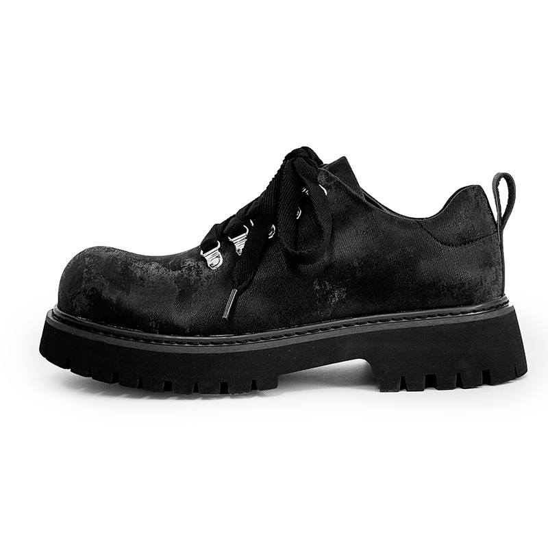 WEISHIBANGWEI Fabric Casual Shoes Men's Black