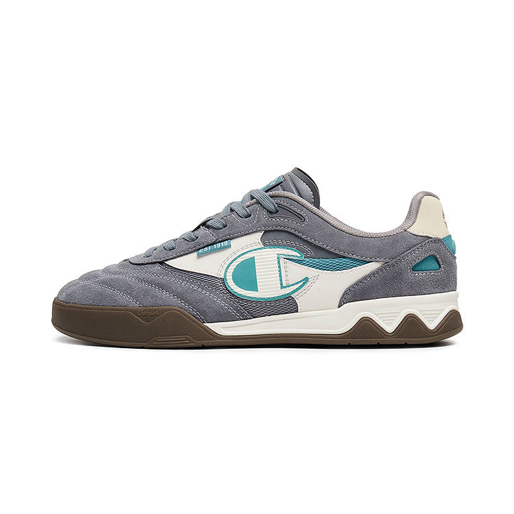 Champion Woven Foot Training Shoes Balance Low top Skateboard Shoes Men's Meteorite Iron Gray/Turquoises