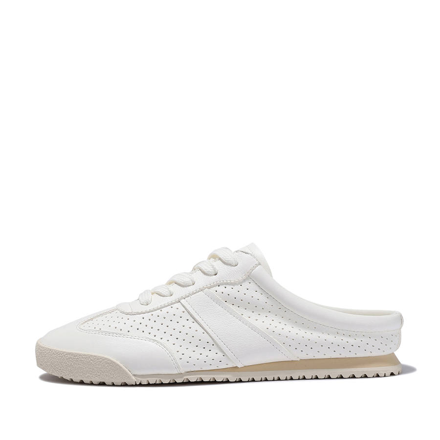 BELLALILY Rubber Sole No Special Function Closed Toe Slippers Women's White